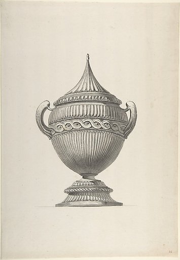Design for an Urn with a Pointed Lid