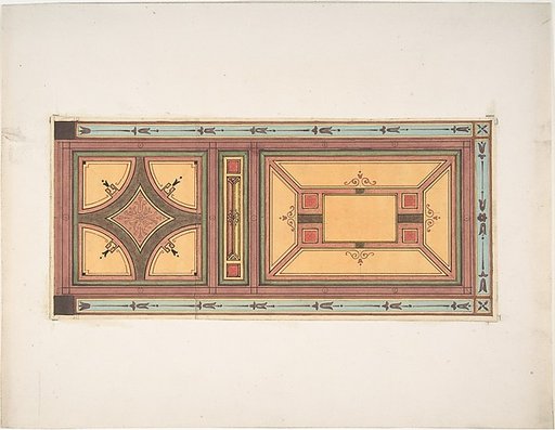Pompeiian Design for Paneling