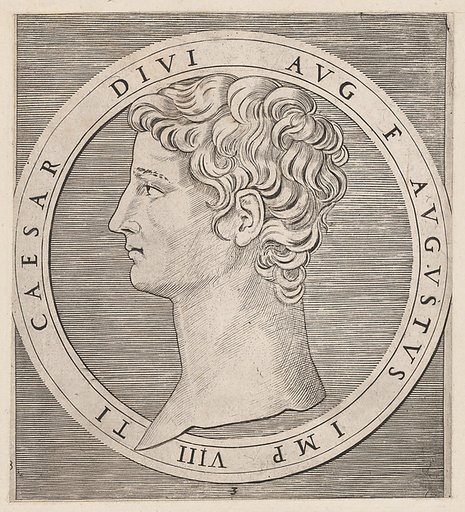 Tiberius, from The Twelve Caesars, from "Speculum Romanae Magnificentiae"