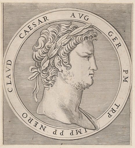 Nero, from The Twelve Caesars, from "Speculum Romanae Magnificentiae"
