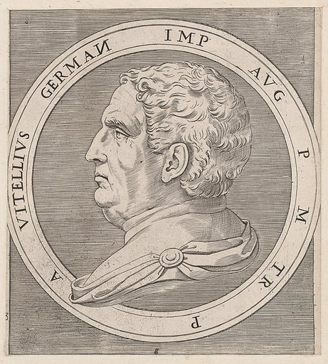 Vitellius, from The Twelve Caesars, from "Speculum Romanae Magnificentiae"
