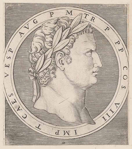 Titus, from The Twelve Caesars, from "Speculum Romanae Magnificentiae"