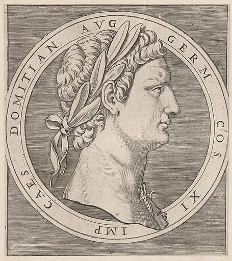 Domitian, from The Twelve Caesars, from "Speculum Romanae Magnificentiae"