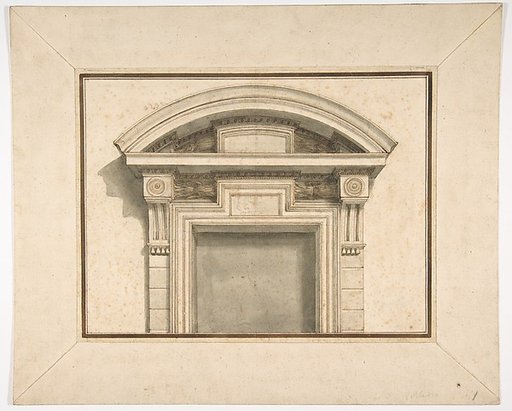 Drawing for a Door Frame