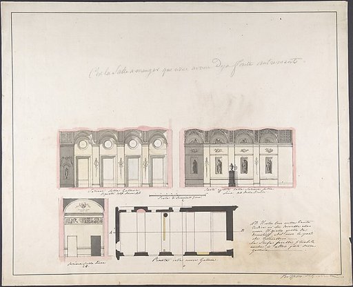 Plan "della nuova Galleria"