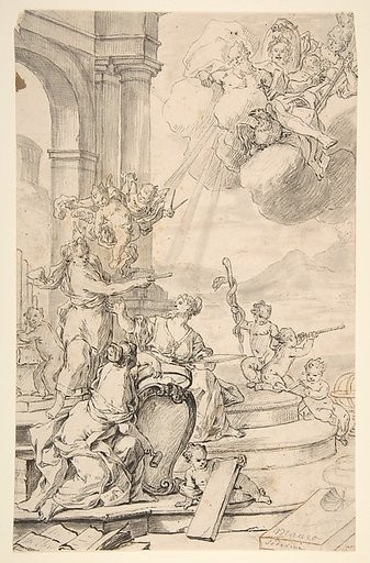 Drawing for a Frontispiece