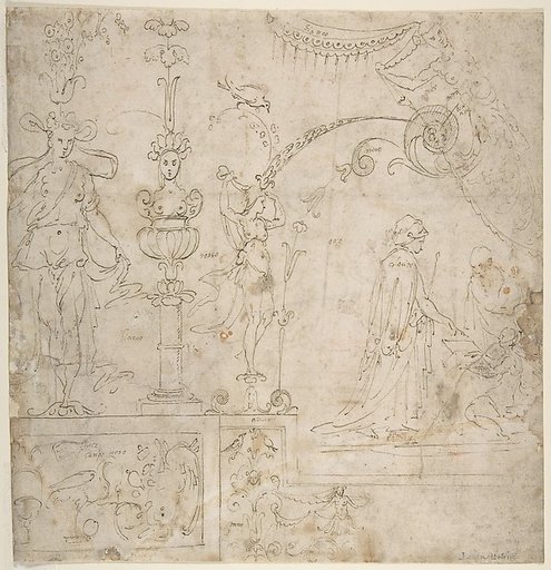Design for a Grotesque Wall Decoration