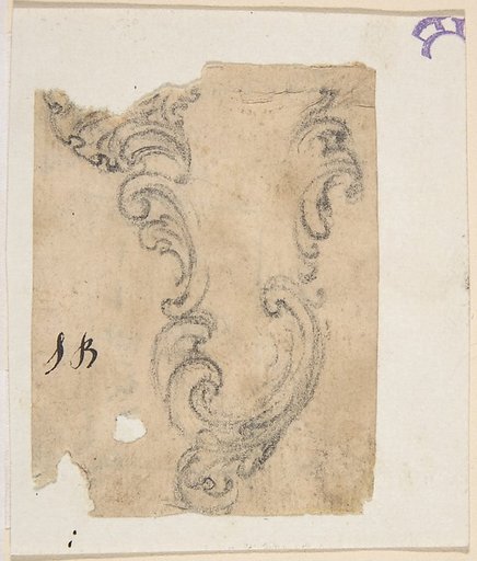 Design for a Rocaille Cartouche