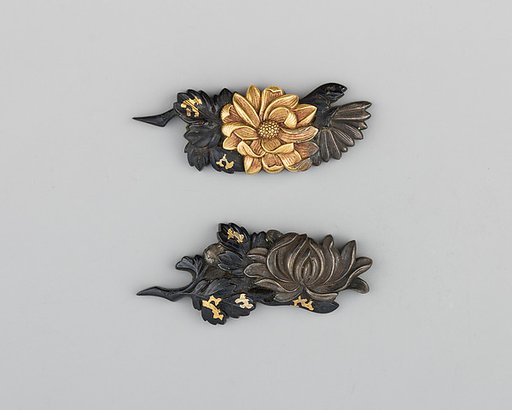 Pair of Sword-Grip Ornaments (Menuki)