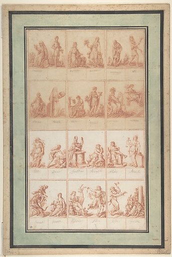 Illustrations for an Allegorical Pattern Book