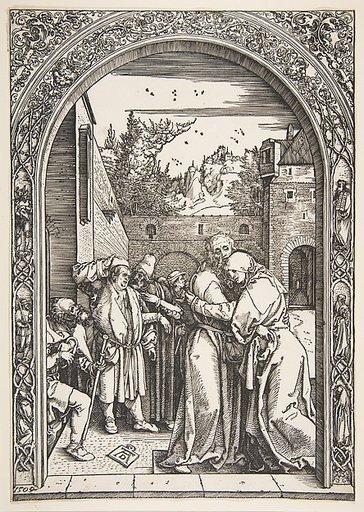 Joachim and Anna at the Golden Gate, from "The Life of the Virgin"
