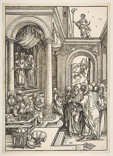 The Presentation of the Virgin in the Temple, from "The Life of the Virgin"