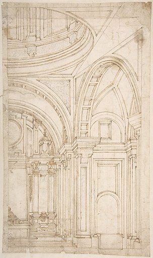 Design for the Interior of the East End of a Church