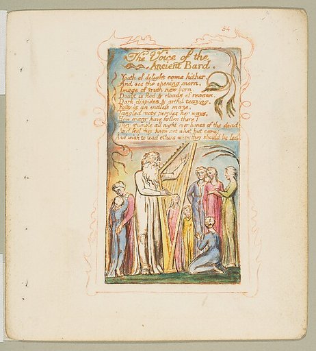 Songs of Experience: The Voice of the Ancient Bard