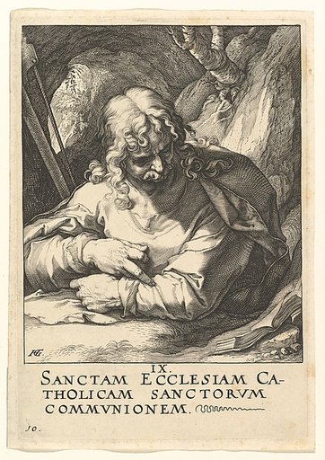 St. James the Less, from "Christ, the Apostles and St. Paul with the Creed"