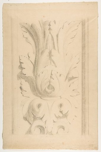 Architectural Motif:  Double Acanthus Fleuron