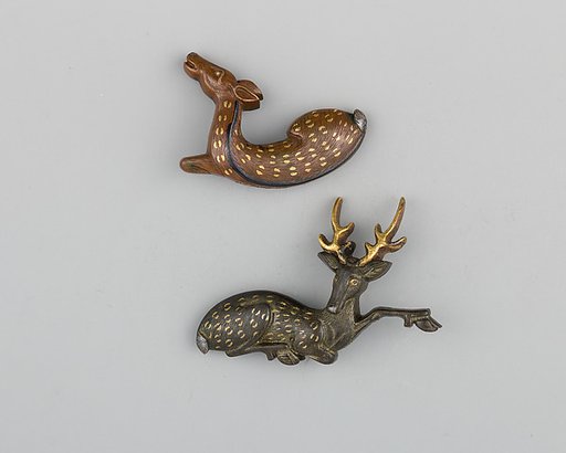 Pair of Sword-Grip Ornaments (Menuki)