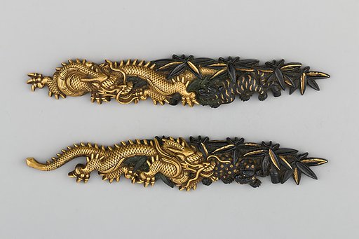 Pair of Sword-Grip Ornaments (Menuki)