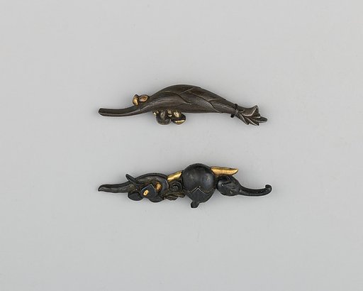 Pair of Sword-Grip Ornaments (Menuki)