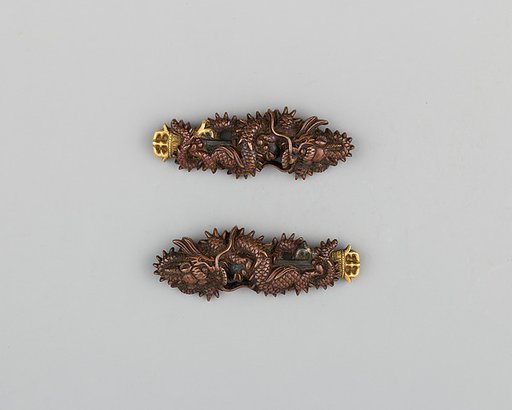 Pair of Sword-Grip Ornaments (Menuki)