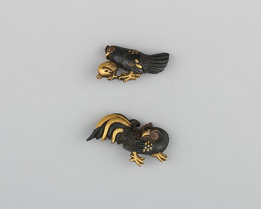 Pair of Sword-Grip Ornaments (Menuki)