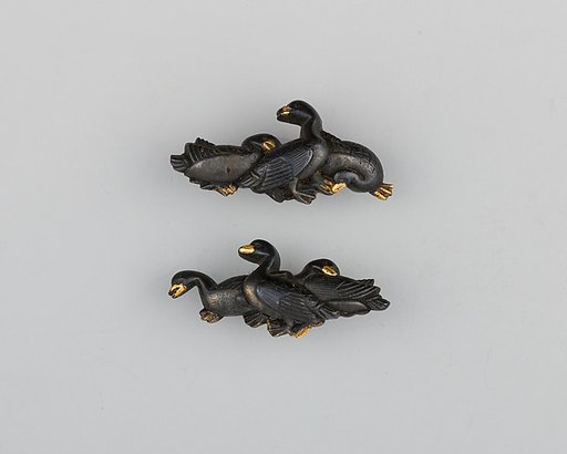 Pair of Sword-Grip Ornaments (Menuki)