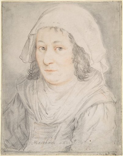 Half-figure of a Woman