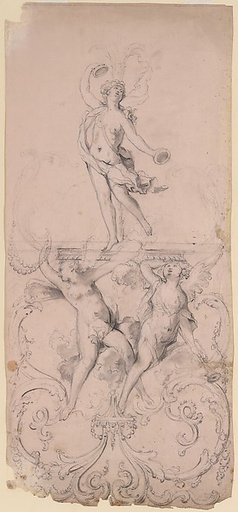 Ornament Design with Three Nymphs