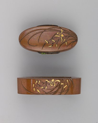 Sword-Hilt Collar and Pommel (Fuchigashira)