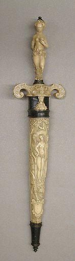 Dagger with Sheath and Knife
