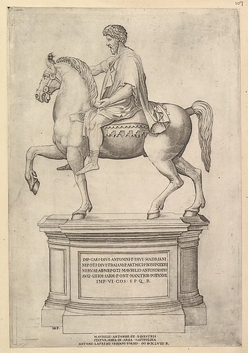 Marcus Aurelius, from "Speculum Romanae Magnificentiae"