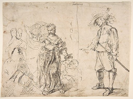 Sheet with Figure Studies (double sided)