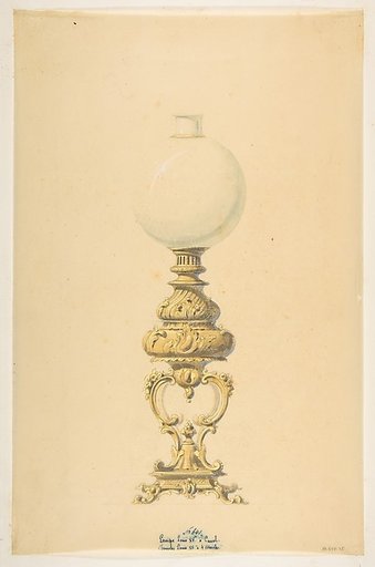 Design for an Oil Lamp