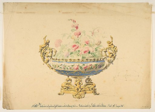 Design for a Jardiniere