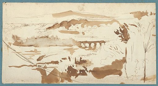 Landscape with an Aqueduct