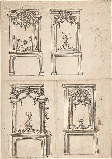 Designs for Overmantles