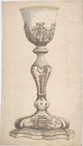 Design for Chalice with Arms of Jean-François Paul LeFevre de Caumartin, Bishop of Vannes
