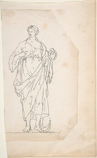 Female Figure with Anchor