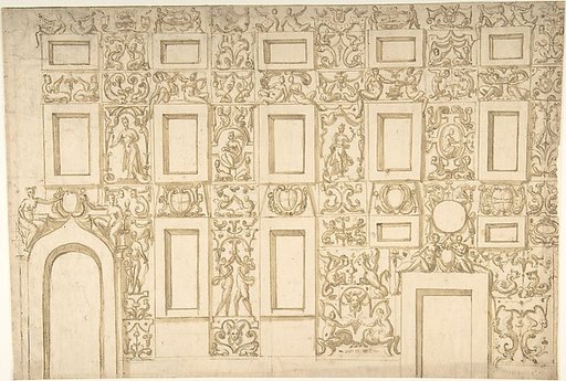 Design for the Decoration of a Façade in Fresco or Sgraffito