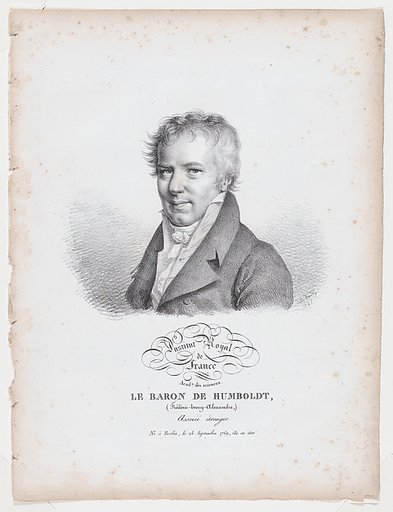 Portrait of Le Baron de Humboldt