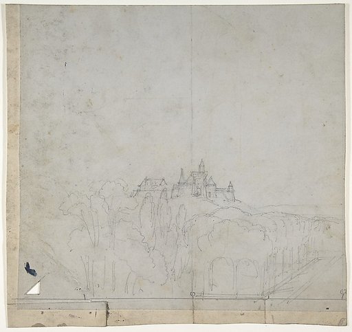 Design for a Stage Set at the Opéra, Paris