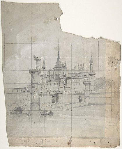 Design for a Stage Set at the Opéra, Paris