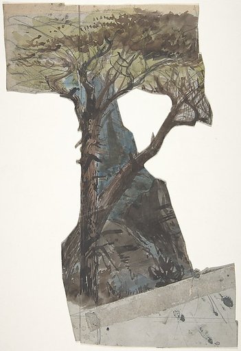 Design for a Stage Set at the Opéra, Paris