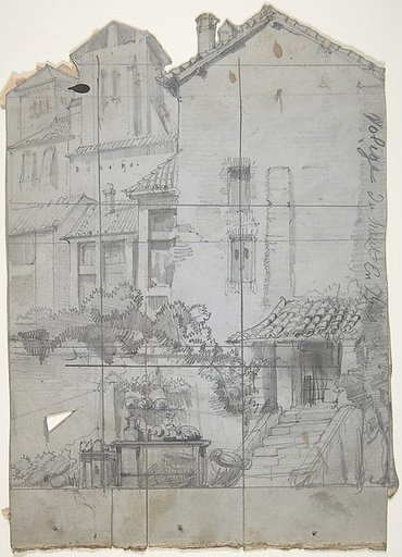 Design for a Stage Set at the Opéra, Paris