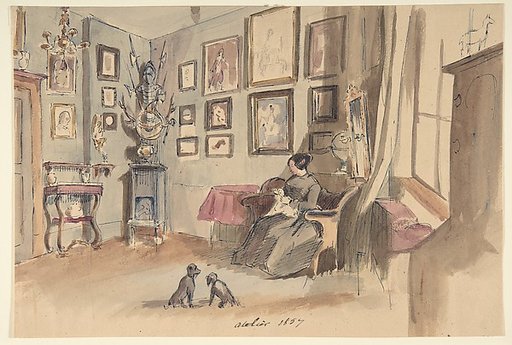 Drawing of an Interior: Atelier