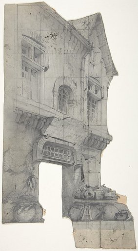 Design for a Stage Set at the Opéra, Paris