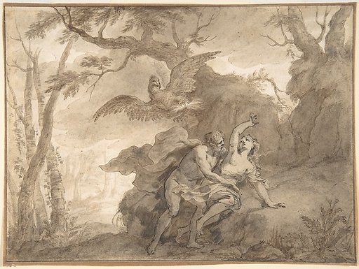Jupiter and Io, from "The Metamorphoses of Ovid"