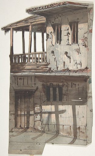 Design for a Stage Set at the Opéra, Paris