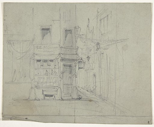 Design for a Stage Set at the Opéra, Paris