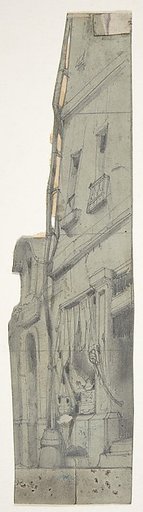Design for a Stage Set at the Opéra, Paris